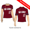No Laws Softball: Uniform Jersey (Maroon)