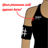 USA Roller Derby Supporter: Reversible Scrimmage Jersey (White Ash / Black Ash)