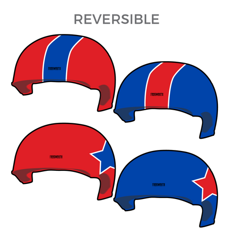 TXRD Rhinestone Cowgirls: Two Reversible Helmet Covers