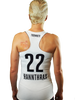 Free State Roller Derby Black Eyed Suzies: Reversible Scrimmage Jersey (White Ash / Black Ash)